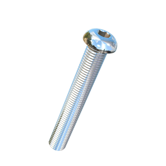 Titanium 7/8-9 X 6 UNC Button Head Socket Drive Allied Titanium Machine Screw