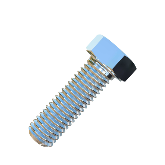 Titanium 9/16-12 X 1-3/4 inch UNC Fully Threaded Allied Titanium Hex Head Bolt (No Dimple)