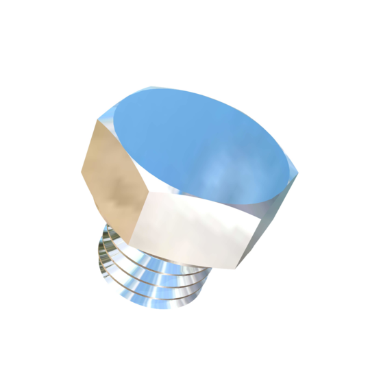 Titanium 9/16-12 X 1/2 inch UNC Fully Threaded Allied Titanium Hex Head Bolt (No Dimple)