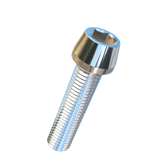 Titanium M14-2 Pitch X 60mm Allied Titanium Taper Head Socket Drive Machine Screw